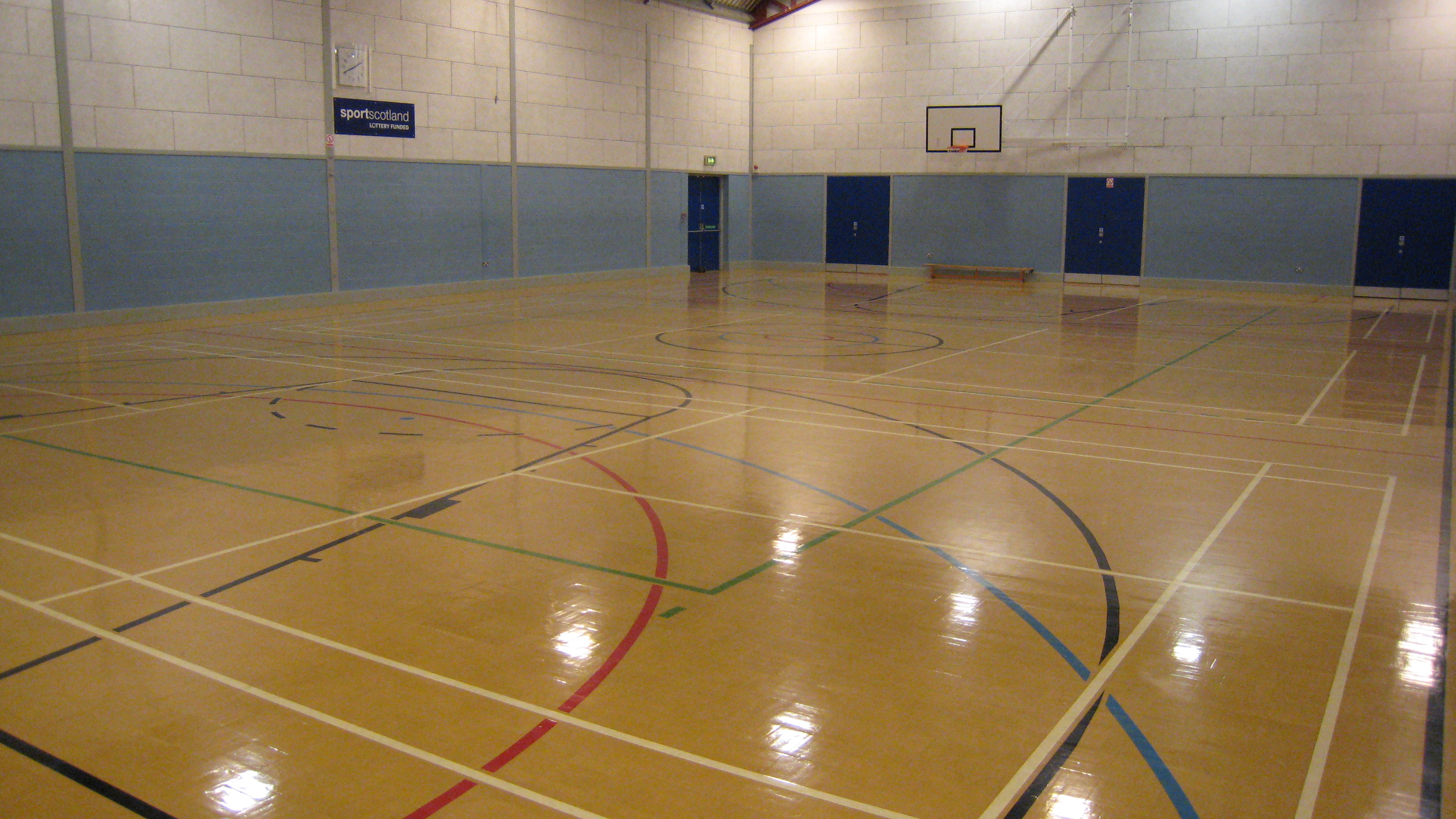 Sports Hall - Badenoch Centre