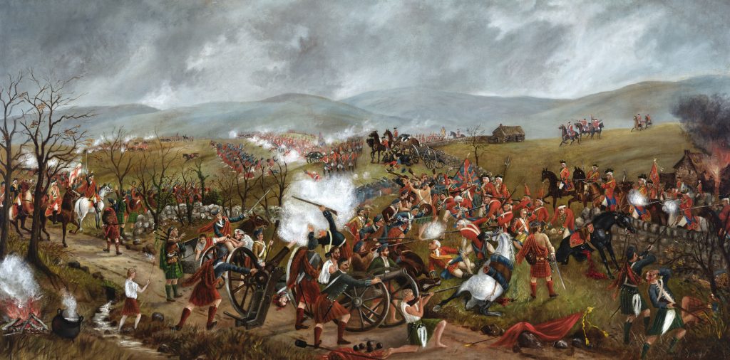 Battle of Culloden by Peel Ross